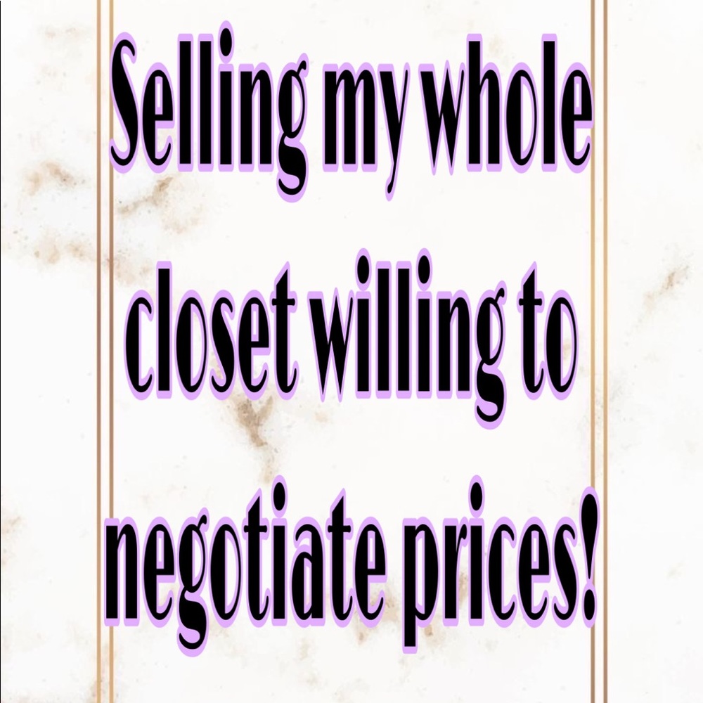 Shirts, pants, jackets, and shoes!